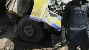 Sərnişin avtobusu qəza etdi -&nbsp;Çox sayda ölü var