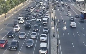 Bir sıra yollarda tıxac var - SİYAHI 