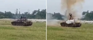 Banqladeşdə təlim zamanı tank partladı - Həlak olanlar var