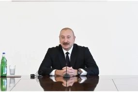 \"Ermənistanla Azərbaycan arasında sülh prosesi əminəm ki, uzunmüddətli olacaq\" -İlham Əliyev&nbsp;