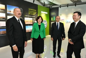 Prezidentin sosial media hesablarında \"Qobustan\" GES-in açılışı ilə bağlı paylaşım edildi