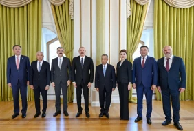 Prezident bu ölkələrin təhlükəsizlik üzrə rəhbər şəxslərini qəbul etdi - YENİLƏNDİ (FOTOLAR)