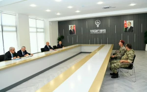 Vüqar Əhmədov Ağdamda vətəndaşları qəbul etdi - FOTO