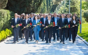 Sabunçu İH kollektivi Fəxri Xiyabanda - FOTOLAR