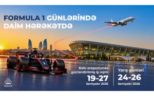 Bakı Aeroportu Formula 1 ərəfəsində gücləndirilmiş rejimdə işləyəcək