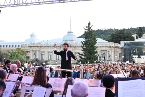 Üzeyir Hacıbəyli festivalının açılış mərasimi keçirildi - FOTOLAR