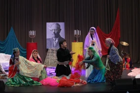 “Arşın mal alan” operettas Xankəndidə nümayiş olundu - FOTOLAR