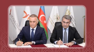 Veysəloğlu Şirkətlər Qrupu Qarabağda təhsilin inkişafına dəstək verəcək - FOTOLAR