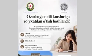 Özbəkistanda Azərbaycan dili kursları fəaliyyətə başlayacaq