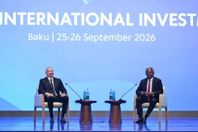 İlham Əliyev II Azərbaycan Beynəlxalq İnvestisiya Forumunda iştirak edir - CANLI