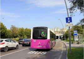 Bakıda avtobuslarla sərnişindaşıma 6 %-ə yaxın artıb