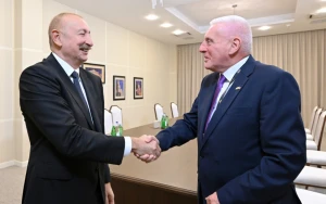 İlham Əliyev qəbul keçirdi - FOTOLAR