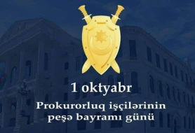 Prokurorluq işçilərinin peşə bayramı günüdür&nbsp;