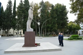 Vüqar Əhmədov Goranboy, Mingəçevir və Yevlaxdan olan sakinlərlə görüşdü