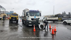 Həssas ərazilərdə yağış sularının toplanmasının qarşısı alınır - Video + Foto