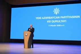 İlham Əliyevin sosial şəbəkə hesablarında YAP-ın VIII Qurultayındakı çıxışı ilə bağlı videoçarx paylaşıldı
