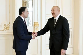 Prezident qəbul keçirdi&nbsp; - FOTOLAR