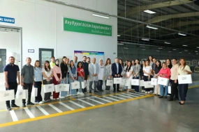 “Azərsun Holdinq”  Təmizlik Kağızları Fabrikinə mediatur keçirdi - FOTOLAR