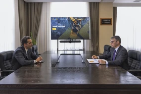 “AzerGold” QSC-nin İdarə Heyətinin sədri 5-ci “Yüksəliş” müsabiqəsinin qalibi ilə növbəti görüş keçirdi&nbsp;