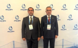 Anar Bağırov Türkiyədə Beynəlxalq Ədalət Sammitində çıxış etdi - FOTOLAR