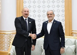 İlham Əliyevin Pezeşkian ilə görüşü keçirilidi - YENİLƏNDİ (FOTOLAR)