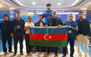 Qasım İsmayılov Avropa birinciliyində 3 medal qazandı&nbsp;