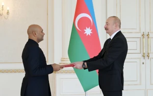 Prezident Hindistanın yeni səfirini qəbul etdi - FOTOLAR