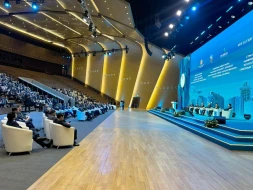 ADY sədri Qazaxıstanda “New Silk Way” biznes-forumunda - FOTOLAR