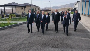 Cəbrayılda yeni inzibati bina istifadəyə verildi - FOTOLAR