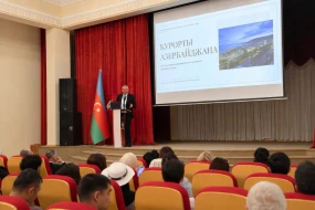 Azərbaycanın sağlamlıq turizmi “Kurort” QSC tərəfindən Özbəkistanda təbliğ edilib - FOTOLAR