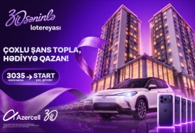 Azercell-in yubiley lotereyasında hər həftə iPhone və Toyota Corolla Cross qazan!