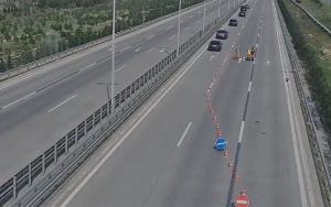 Bu yolda sürət həddi endirildi