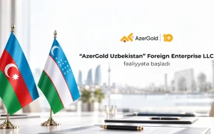 “AzerGold”un xarici ölkədə ilk törəmə şirkəti - “AzerGold Uzbekistan” təsis edildi&nbsp;