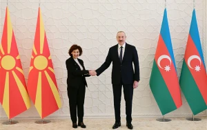 Şimali Makedoniya rəhbəri İlham Əliyevə zəng etdi&nbsp;