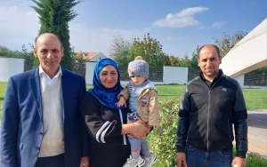 Ağdərəyə köçürülən sakinlər yeni evlərinə çatdılar - FOTOLAR (YENİLƏNDİ)&nbsp;