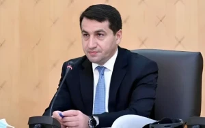 \"Azərbaycan xalqı erməni cəmiyyətindən üzrxahlıq gözləyir\" - Hikmət Hacıyev