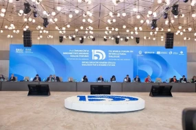 Süni intellekt dövründə mədəniyyətlərarası dialoqa həsr olunan birgə sessiyadan FOTOLAR