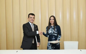 Leyla Əliyeva ICESCO-nun Baş direktoru ilə - FOTOLAR