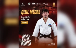 Balabəy Ağayev qızıl medal qazandı&nbsp;